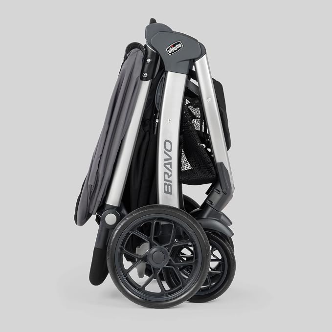 Chicco Bravo 3-in-1 Trio Travel System, Bravo Quick-Fold Stroller - Image 4