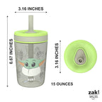 Zak Designs Star Wars The Mandalorian Kelso Toddler Cups - Image 8