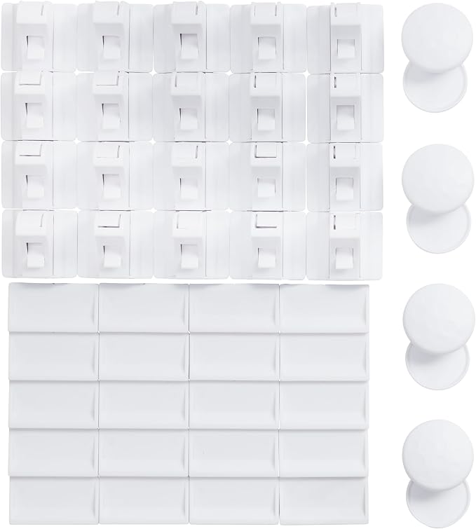 MATANA 20 Pack Magnetic Cabinet Locks Baby Proofing Adhesive Easy Installation - Image 9