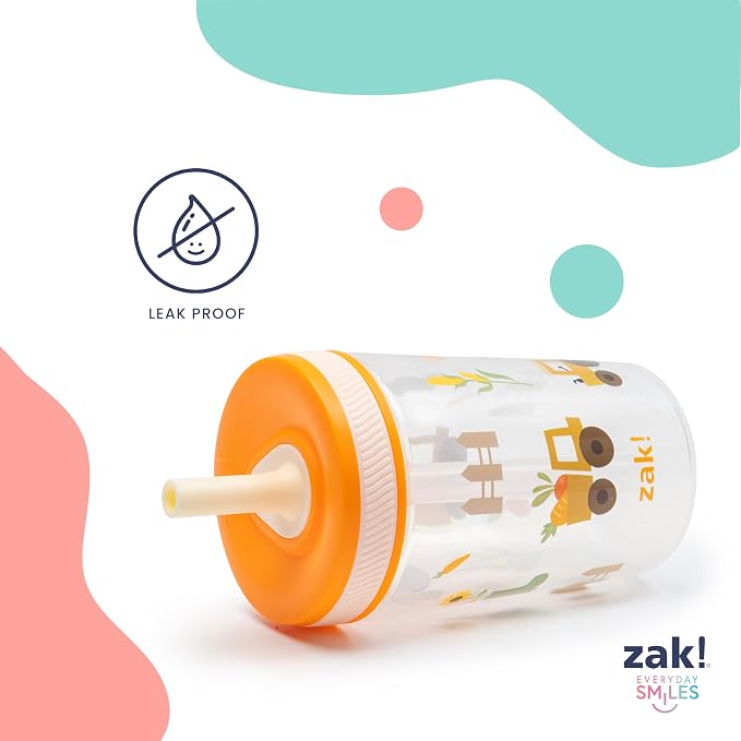 Zak Designs Kelso 15 oz Tumbler Set, Leak-Proof Screw-On Lid - Image 4