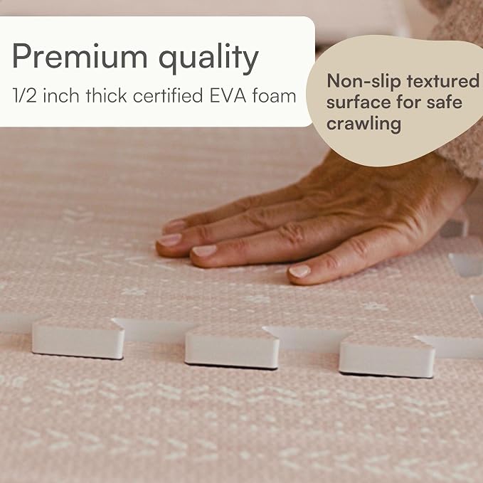 Lillefolk Baby Play Mat for Floor – 4x6ft Dusk | Soft Non Toxic Premium EVA - Image 5