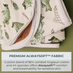 Pobibaby Premium Baby Blanket, Soft Stretchy Quilt - Image 2