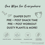 The Honest Company Clean Conscious Multi-Use Wipes | Hypoallergenic + Unscented - Image 3