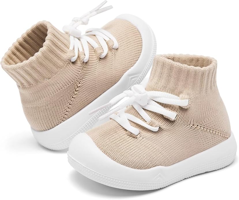 Baby Non Slip Socks Shoes Boys Girls Soft Slip On Sneakers Protection Toe - Image 6