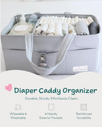 Lily Miles Diaper Caddy Organizer - Image 2