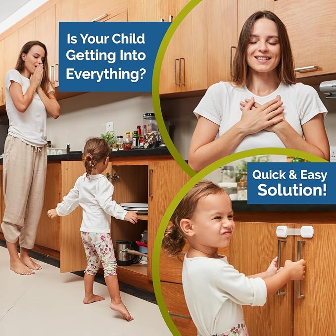 Swekid Child Safety Cabinet Locks Baby Profing - Image 5