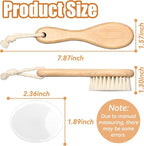Wooden Baby Hair Brush and Comb Set - Image 3