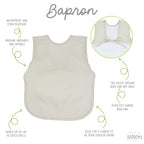 BapronBaby Minimalist Champagne Bapron - Image 2