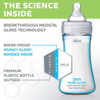 Chicco Duo Deluxe Hybrid Baby Bottle Starter Gift Set - Image 3