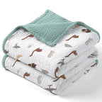 lulumoon Muslin Baby Blanket by Lulumoon