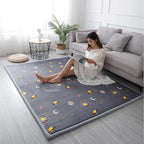 Loartee Coral Velvet Area Rug - Image 5