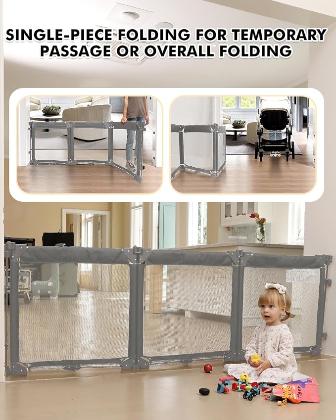 Extra Wide Baby Gate Playpen - Image 5