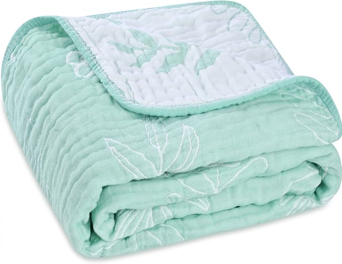 Ultra-Soft Muslin Baby Blanket by HardNok