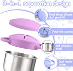 2-Pack Stainless Steel Snack Containers - Image 3