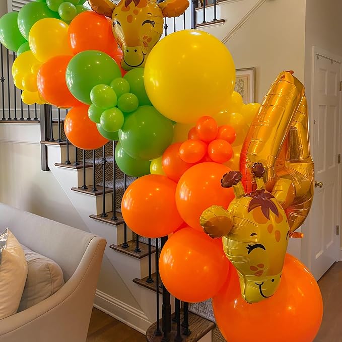 90pack Orange Balloons Different Size 18/12/10/5 Inch Burnt Orange Balloon - Image 8
