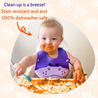 Silly Goose Silicone Animal Baby Bibs - Image 2