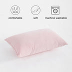 FLXXIE 2 Pack Microfiber Tiny Pillows, 11x7 Inches, Mini Pillows - Image 2