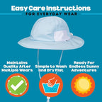 SwimZip Wide Brim Sun Hat | UPF 50+ Protection - Image 5