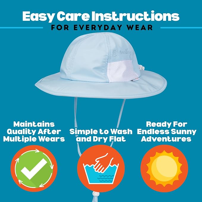 SwimZip Wide Brim Sun Hat | UPF 50+ Protection - Image 5