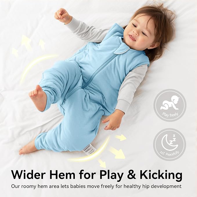 Rayon Made From Bamboo Sleep Sack 6-12 Months 0.5 Tog Ultra Soft Summer Toddler - Image 5
