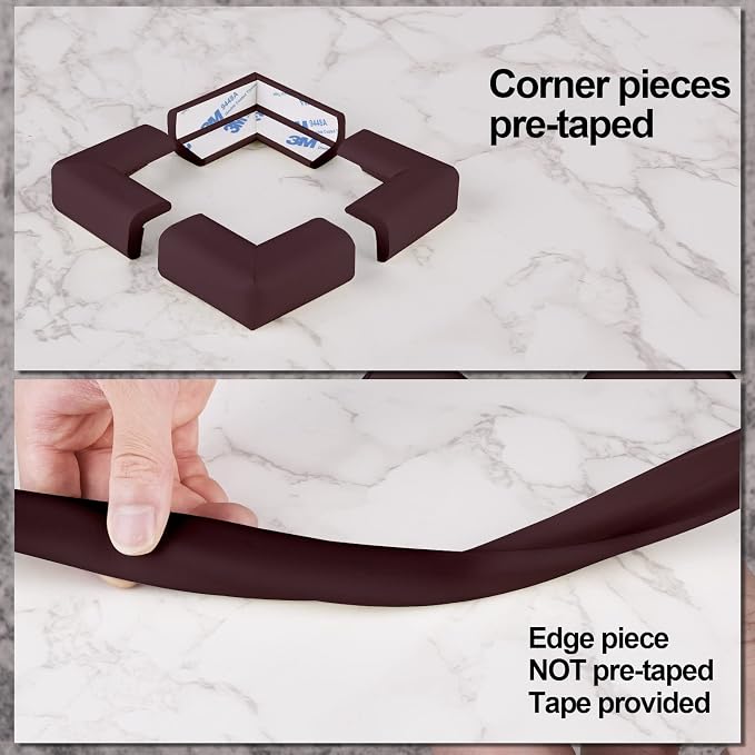 Baby Proofing Edge and Corner Guards, Safety Furniture Bumper - Image 4