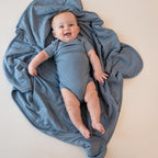 KYTE BABY Unisex Bodysuits, 97% Rayon made from Bamboo, 3% Spandex - Image 3