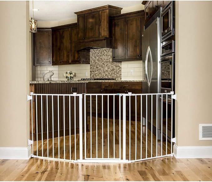 Regalo 76 Inch Super Wide Configurable Baby Gate, Includes 4 Pack of Wall - Image 3