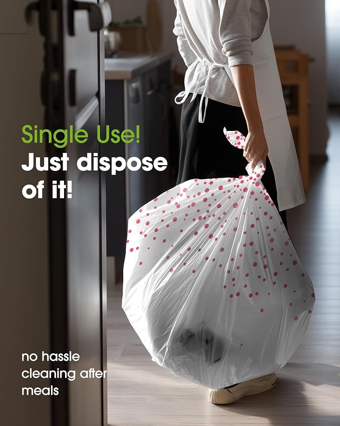 Pureegg Plastic Table Cloth Disposable 8 Pack, 54 x 108 Inch Table Cloths - Image 5