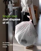 Pureegg Plastic Table Cloth Disposable 8 Pack, 54 x 108 Inch Table Cloths - Image 5
