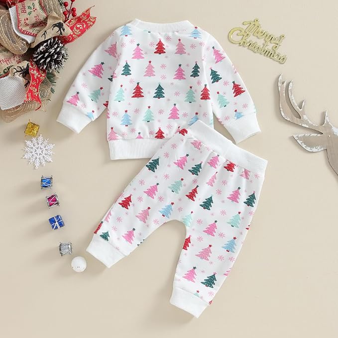 Hnyenmcko Newborn Baby Girl Clothes Waffle Long Sleeve Floral Sweatshirt Shirt - Image 6