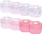 8 Pack Baby Bibs Unisex Adjustable by Unknown