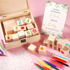 Draupnir 92 Pcs Fun Baby Shower Games Sign Kit Babies Coloring Blocks - Image 2