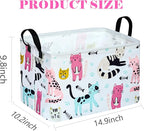 Cute Cat Pattern Gift Laundry Basket - Image 2