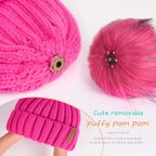 FURTALK Kids Winter Hat Toddler Knitted Beanie - Image 3