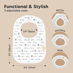 KeaBabies 8-Pack Organic Baby Bibs - Image 2