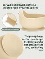 Silicone Baby Feeding Set, Eating Essentials Utensils - Image 4