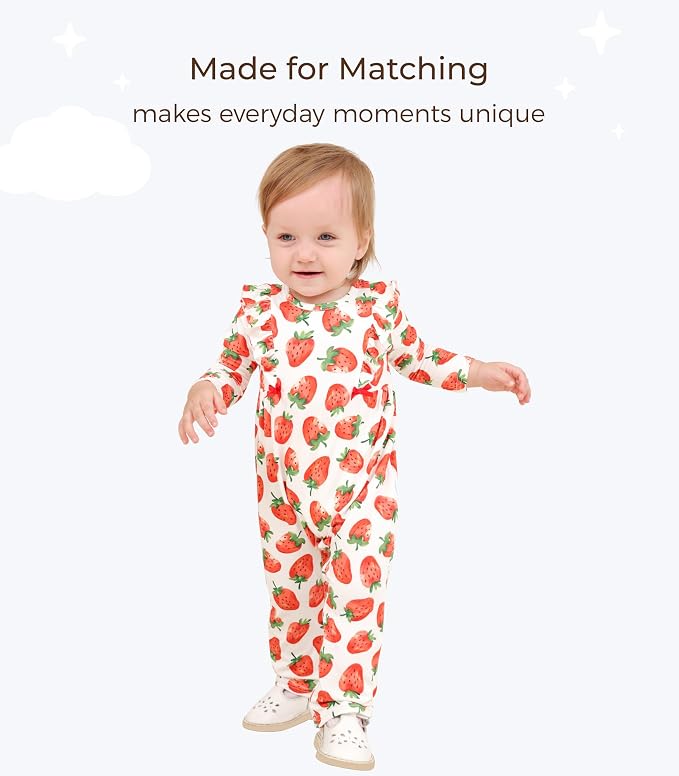 Baby Girl Romper Viscose from Bamboo Jumpsuit - Image 3