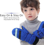 F Flammi Toddler Kids Snow Mittens - Image 4