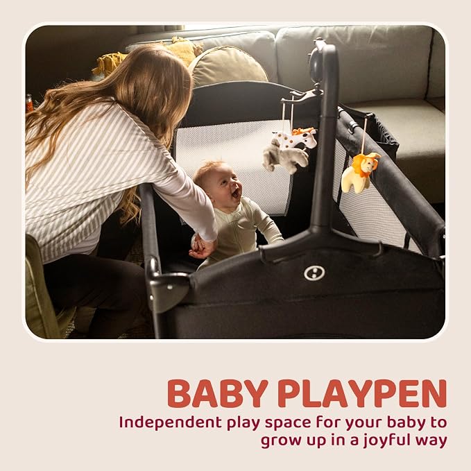 HARPPA Pack and Play 5 in 1, Portable Baby Playard - Image 5