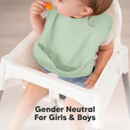 3-Pack Waterproof Baby Bibs for Eating - Image 8