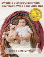 Momcozy Muslin Swaddle Blankets - Image 2