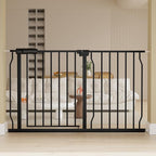 Extra Wide Baby Gate Extra Wide Extra Tall Dog Gates by HOOOEN