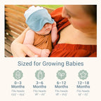 The Original Baby Sleep Mask & Soft Eye Shade – Newborn, Sun Hat & Beanie – - Image 7