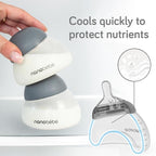 Nanobebe Breastmilk Bottle, Breastfeeding Newborn Breast Like, Anti Colic - Image 4