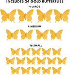 Butterfly Wall Decal Room Decor, Party Decor, Wedding Decoration, Aesthetic - Image 3