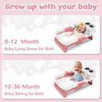 Collapsible Baby Bathtub for Newborn, Baby Bath Tub - Image 4