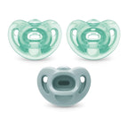 NUK Comfy Orthodontic Pacifiers, 0-6 Months, 3 Pack by NUK