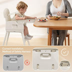3-in-1 Portable Baby High Chair - Image 7