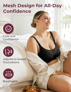 Momcozy Mesh Support Pumping Bra Hands Free Suitable - Image 2
