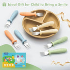 DRKIO 8 Pieces Toddler Forks Set - Image 5